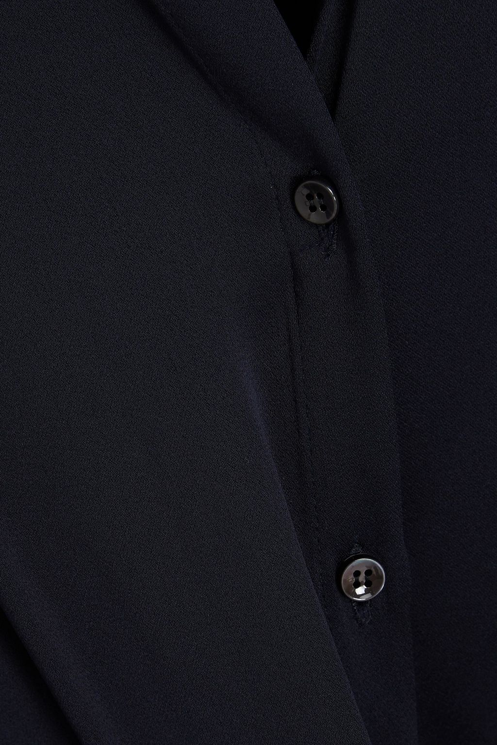 BRUNELLO CUCINELLI サテンクレープ ミディラップドレス ドレープ入り