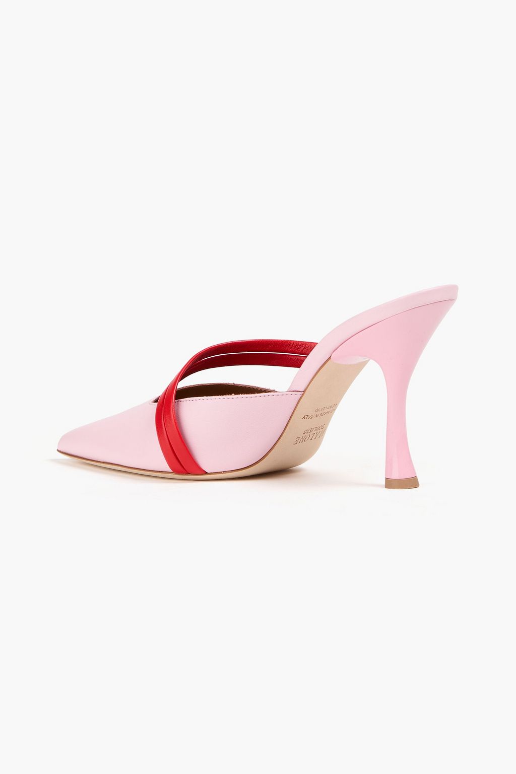 MALONE SOULIERS حذاء ميول Tia من الجلد بلونين