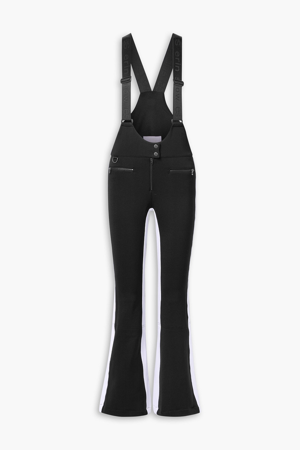 Erin Snow Kris Striped Shell Ski Pants In Black