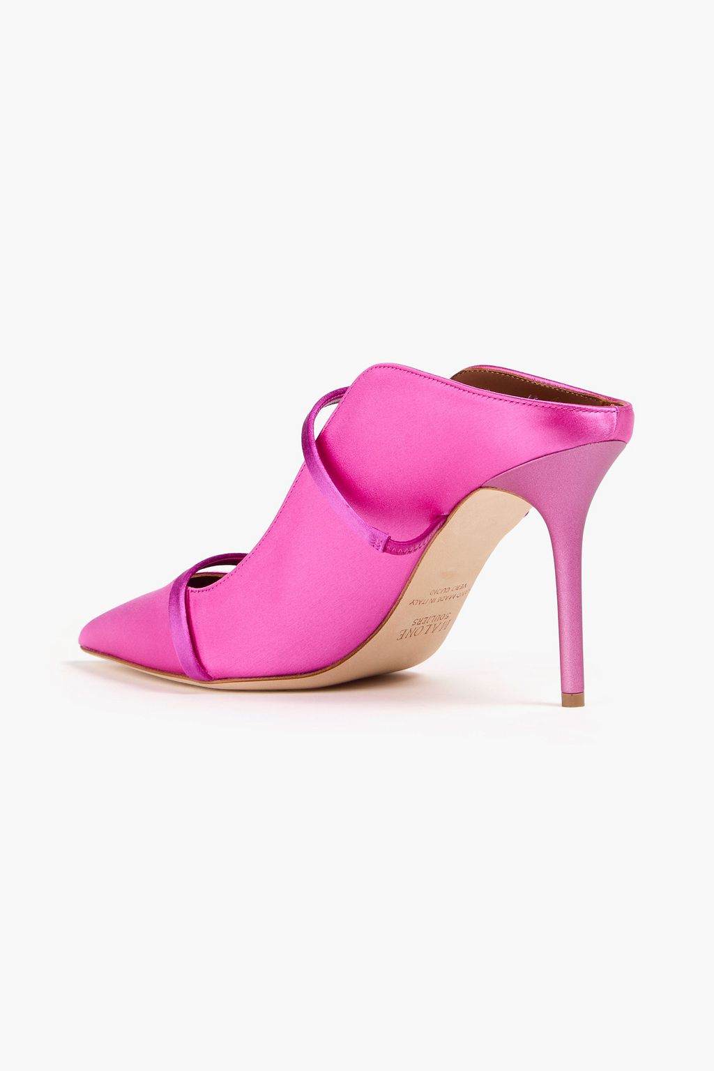 MALONE SOULIERS 모린 새틴 뮬