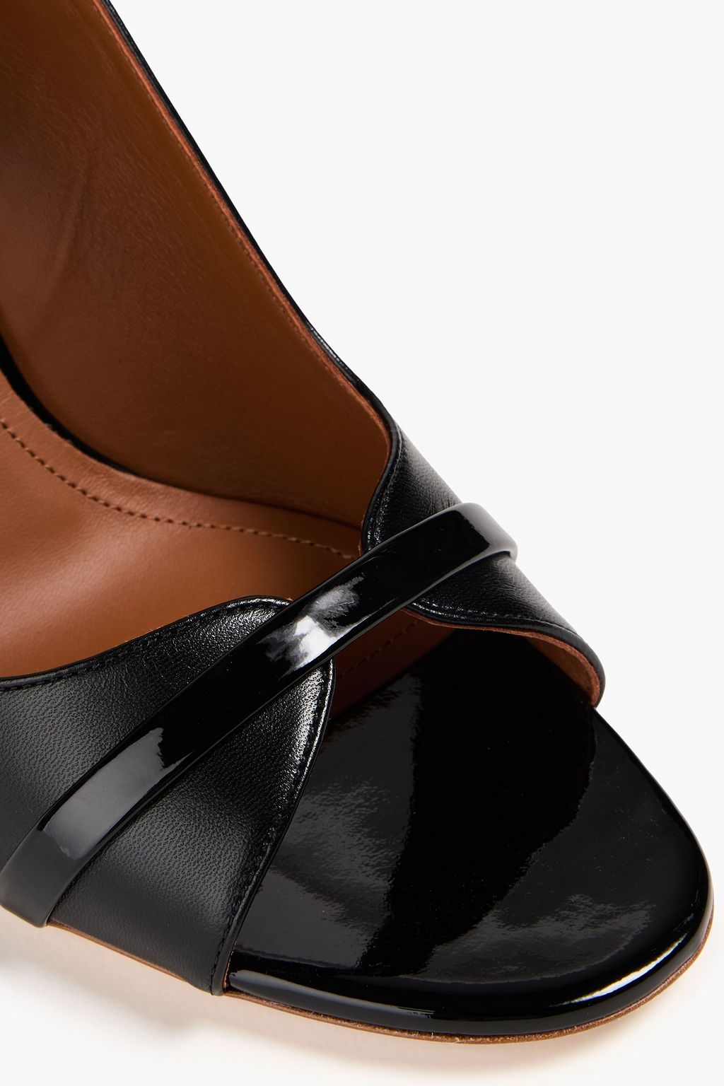 MALONE SOULIERS صندل Jenny من الجلد بحزام خلفي