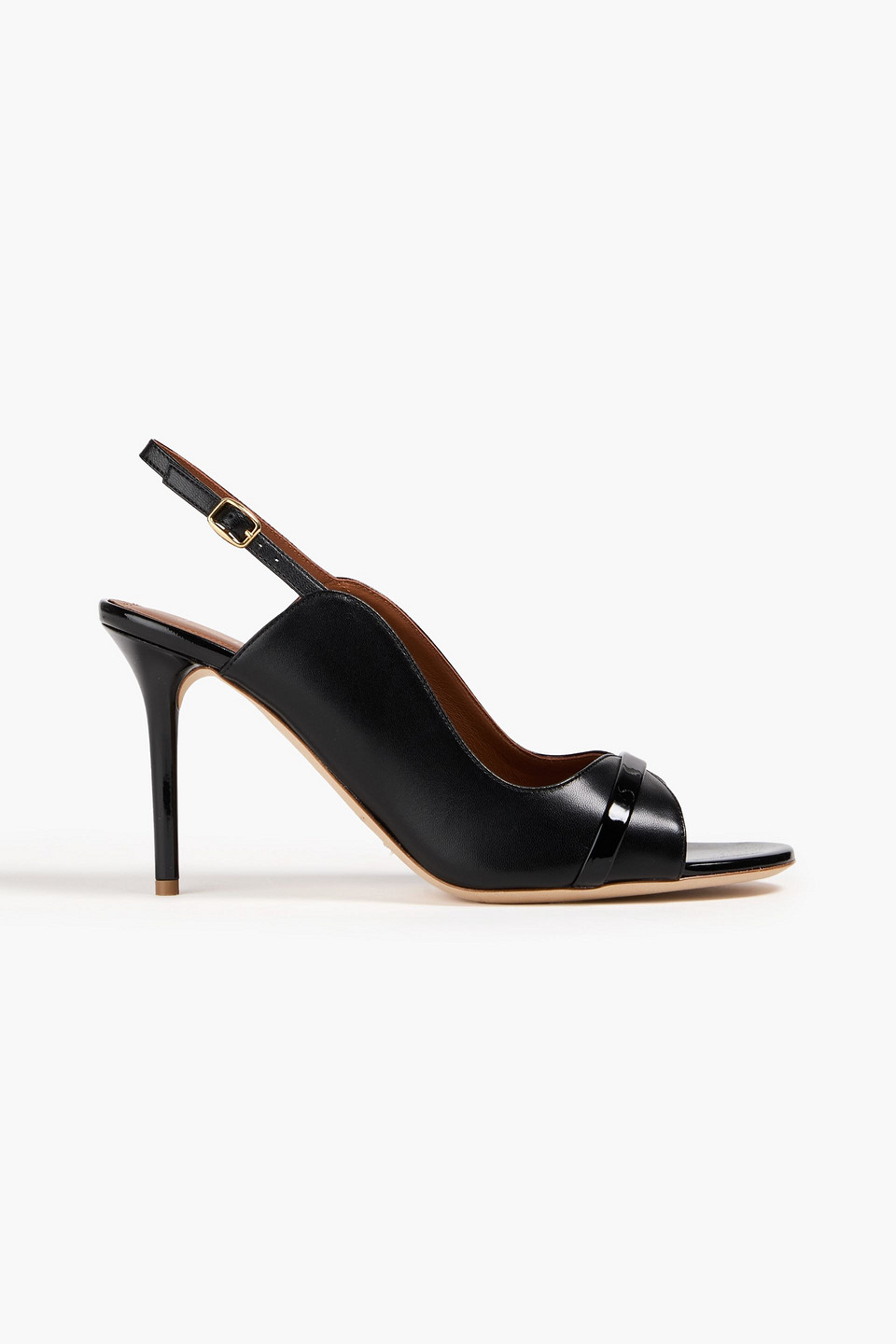 Malone Souliers - Jenny leather slingback sandals - Black - EU 38.5