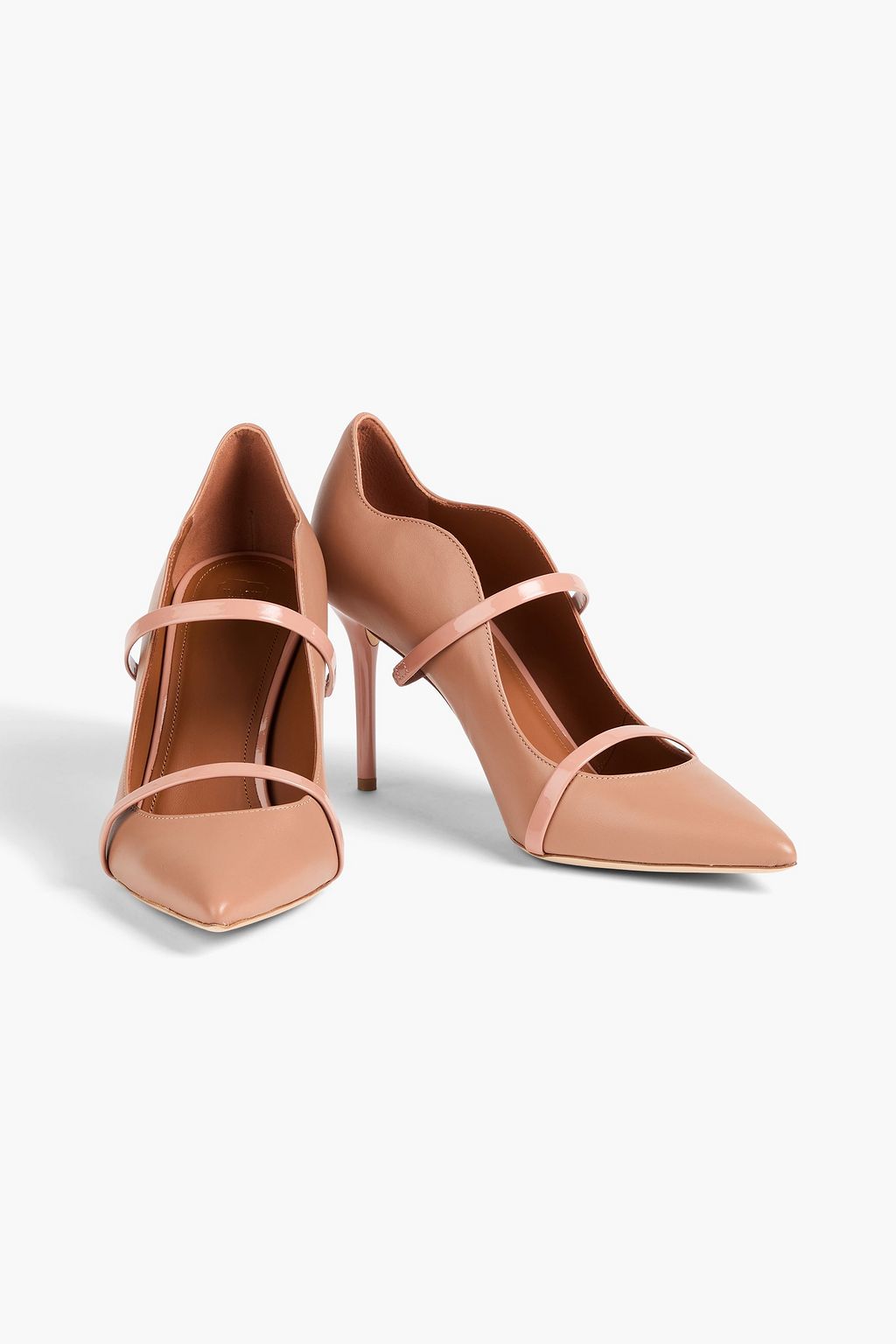 MALONE SOULIERS 모린 85 가죽 펌프스