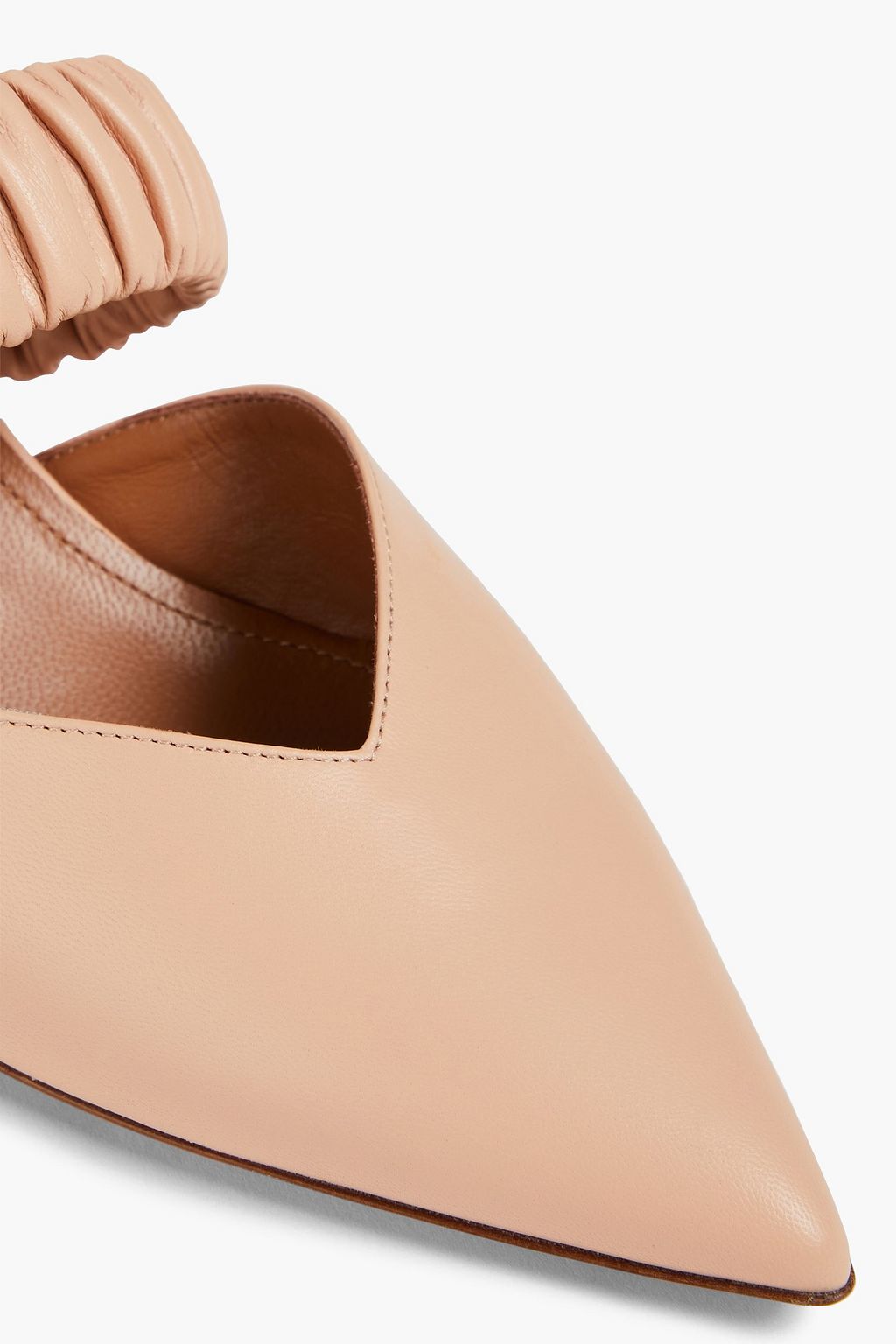 MALONE SOULIERS حذاء ميول "ماتيلدا" بتصميم ملموم من الجلد