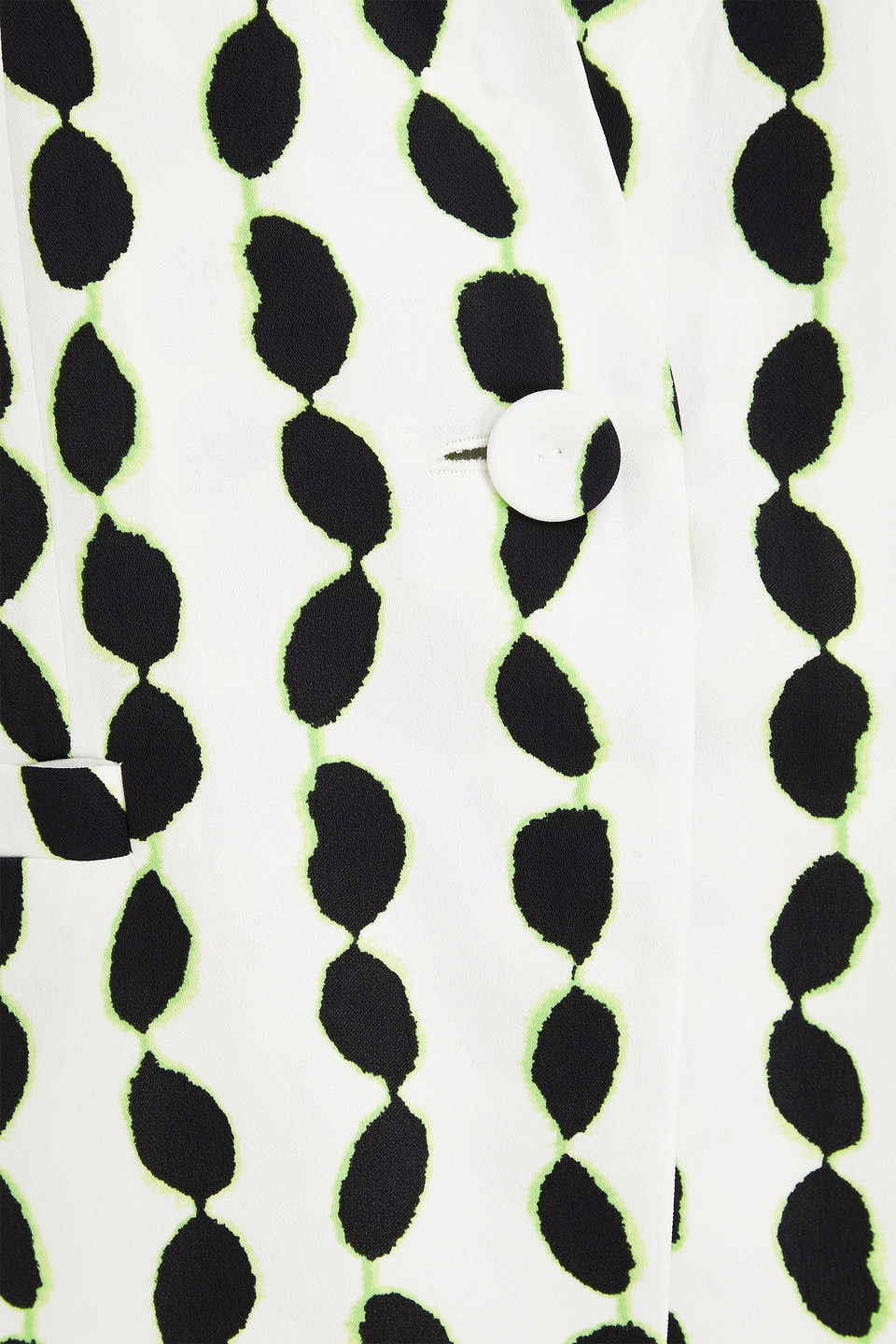 DIANE VON FURSTENBERG DALTON PRINTED CREPE BLAZER