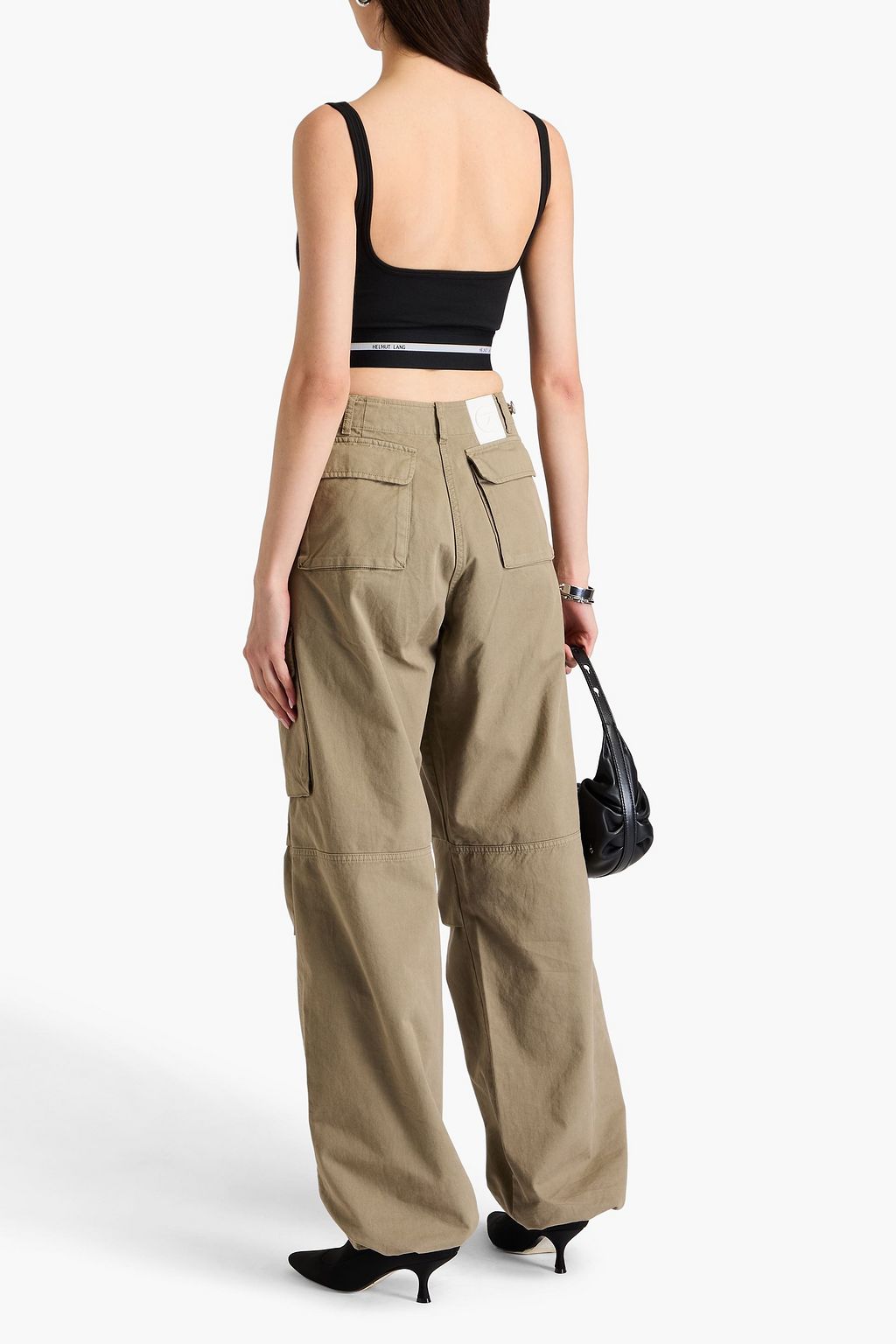 HELMUT LANG 저지 브라 탑