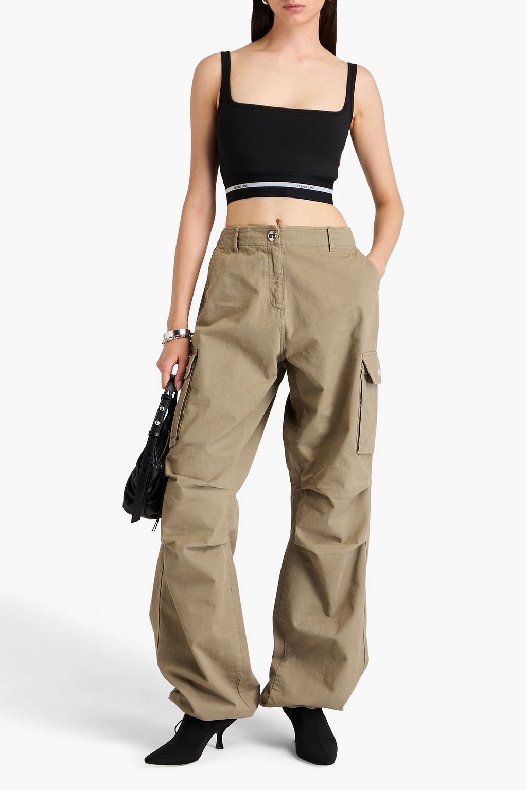 HELMUT LANG 저지 브라 탑