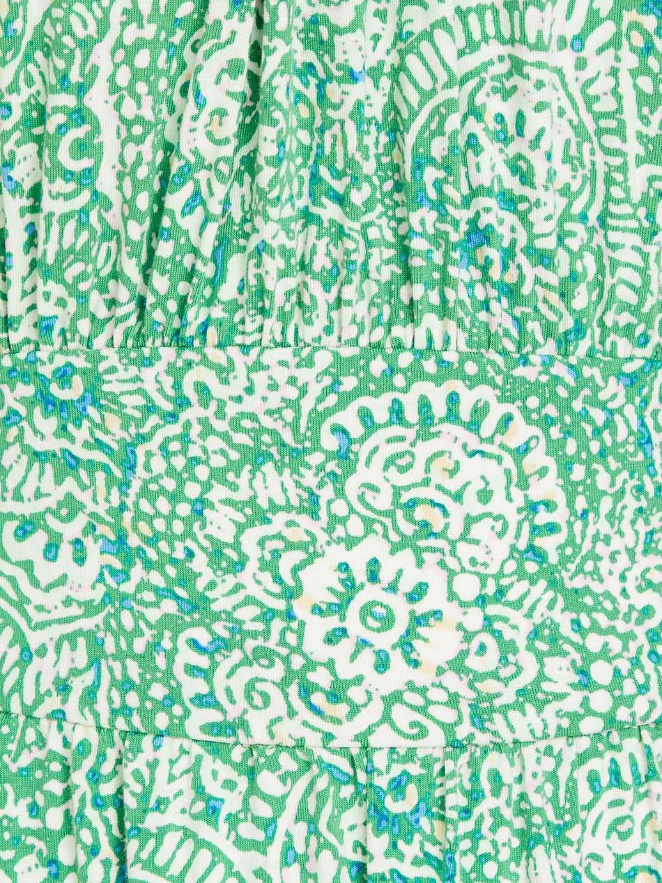 reggio printed jersey midi dress