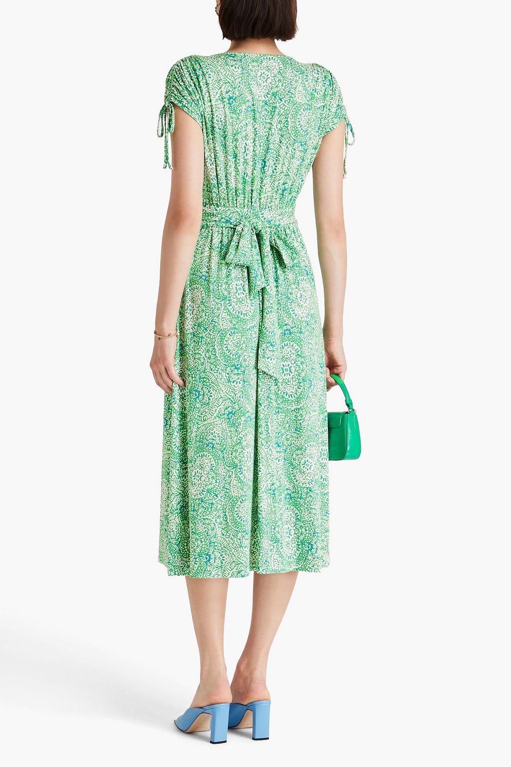 DIANE VON FURSTENBERG Reggio printed jersey midi dress