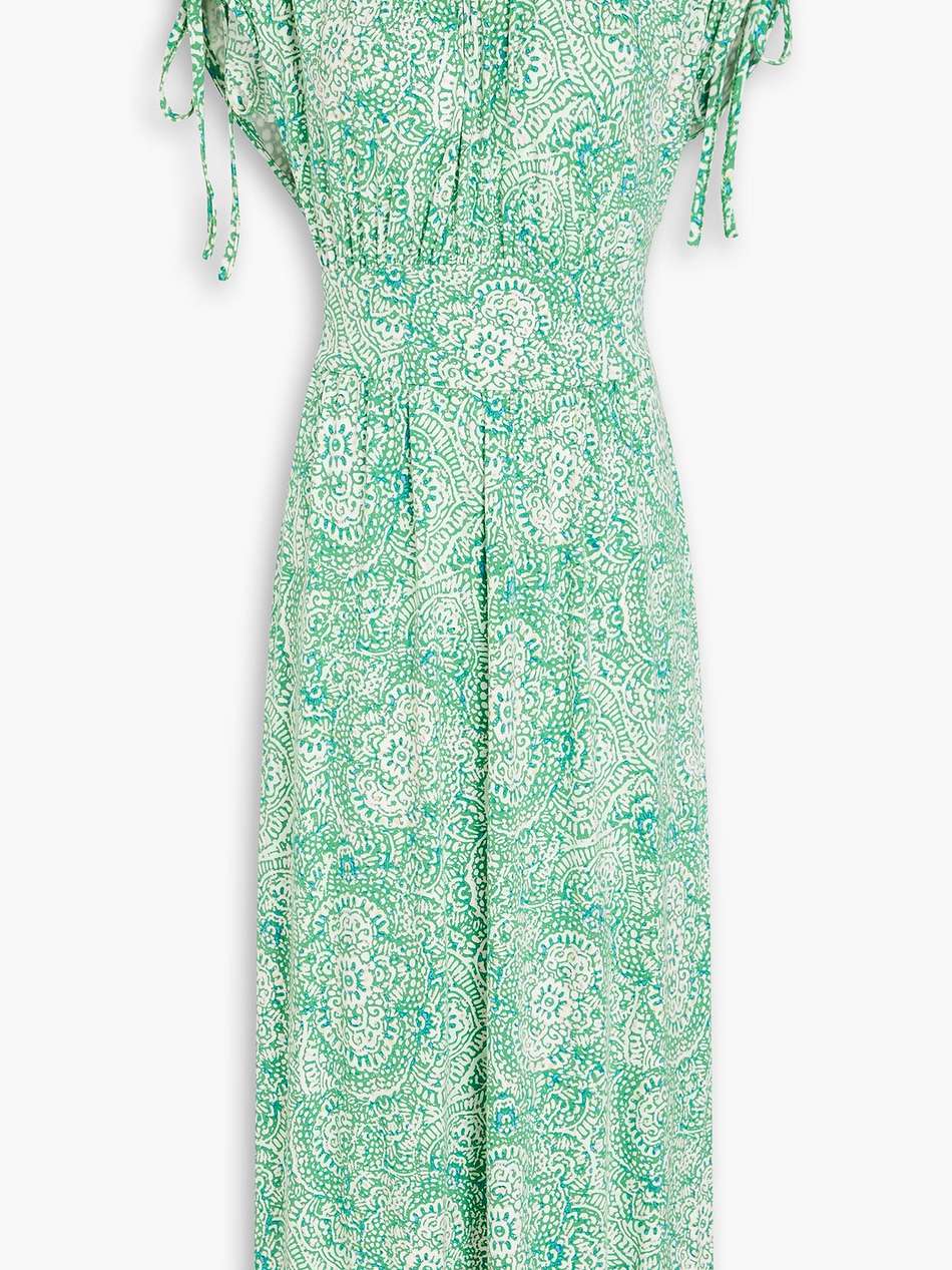 reggio printed jersey midi dress