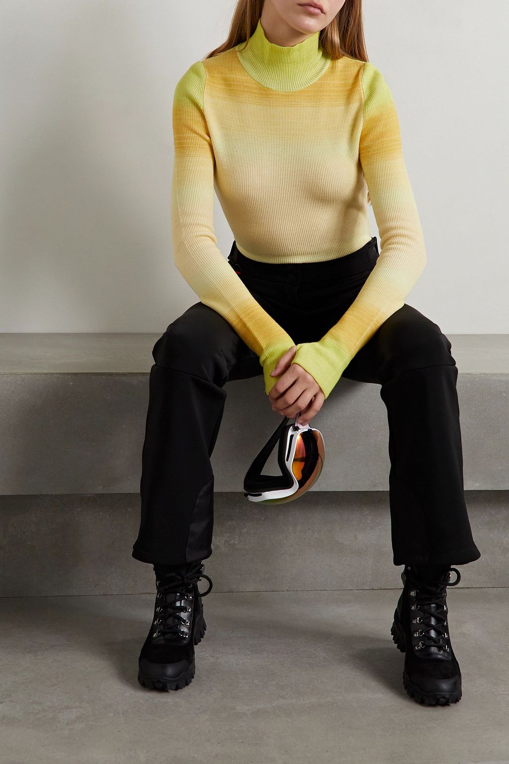 CORDOVA Aurora ribbed merino wool turtleneck sweater