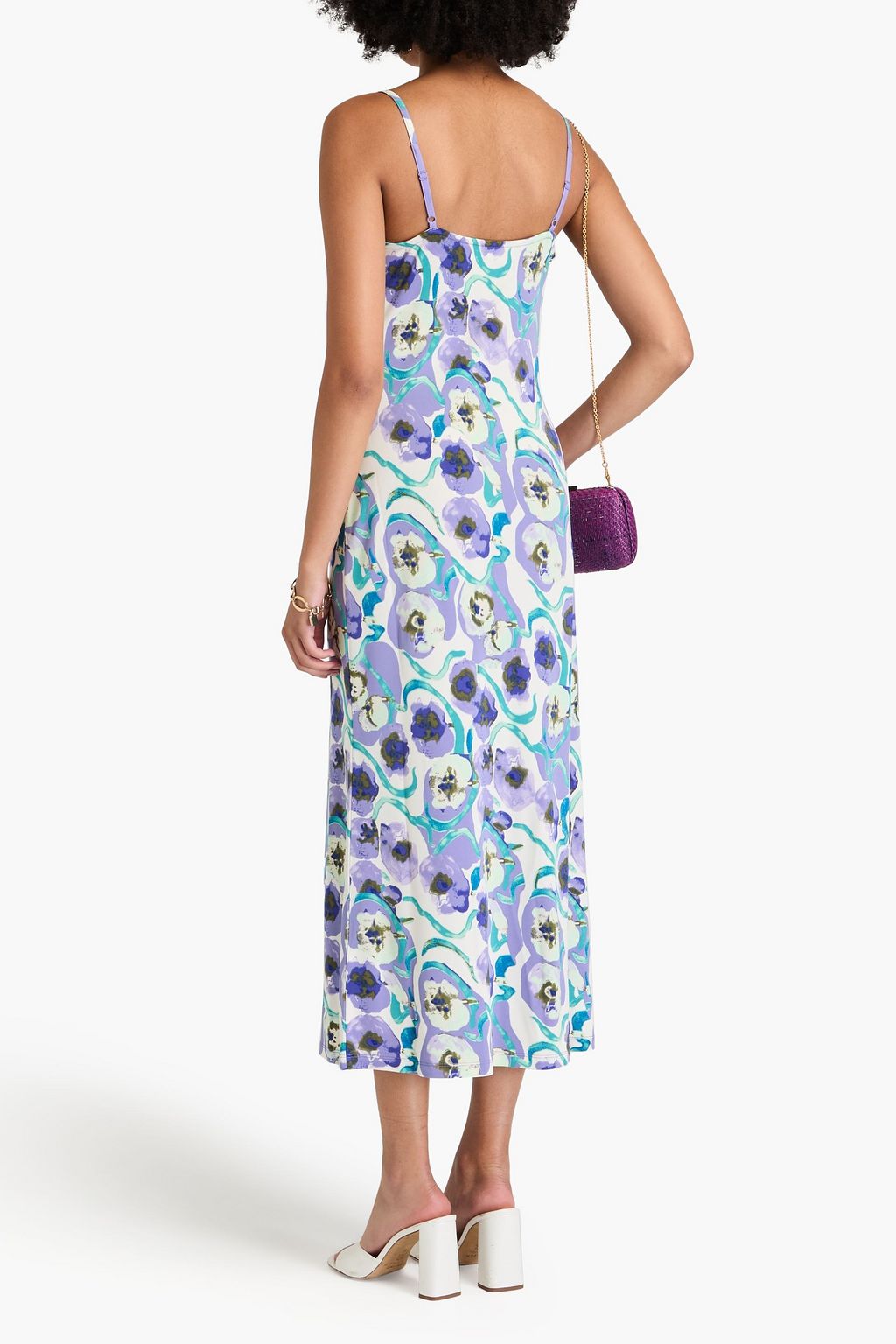 DIANE VON FURSTENBERG Alik printed jersey midi dress
