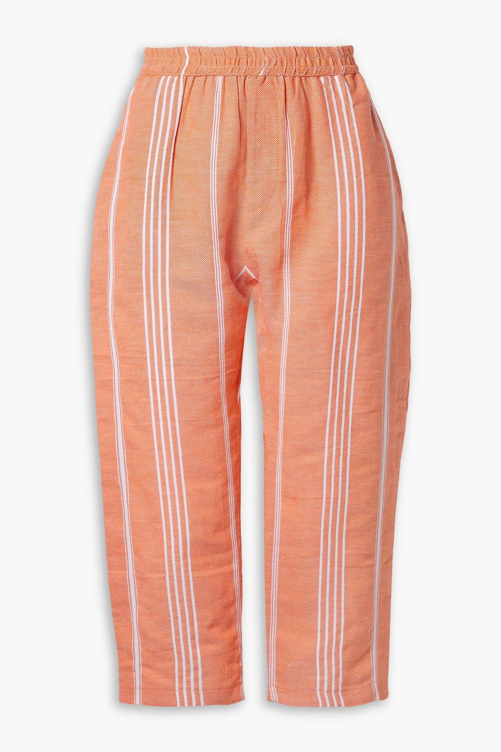Striped tapered pants outlet