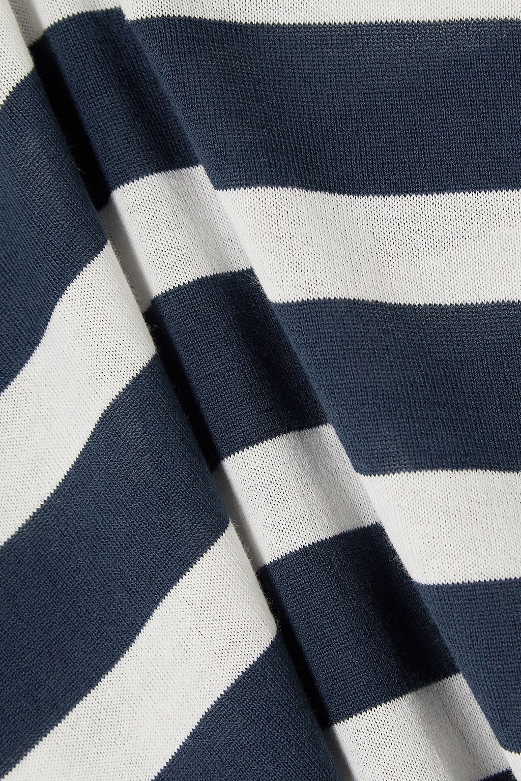WE NORWEGIANS Hjellestad striped merino wool and cotton-blend sweater