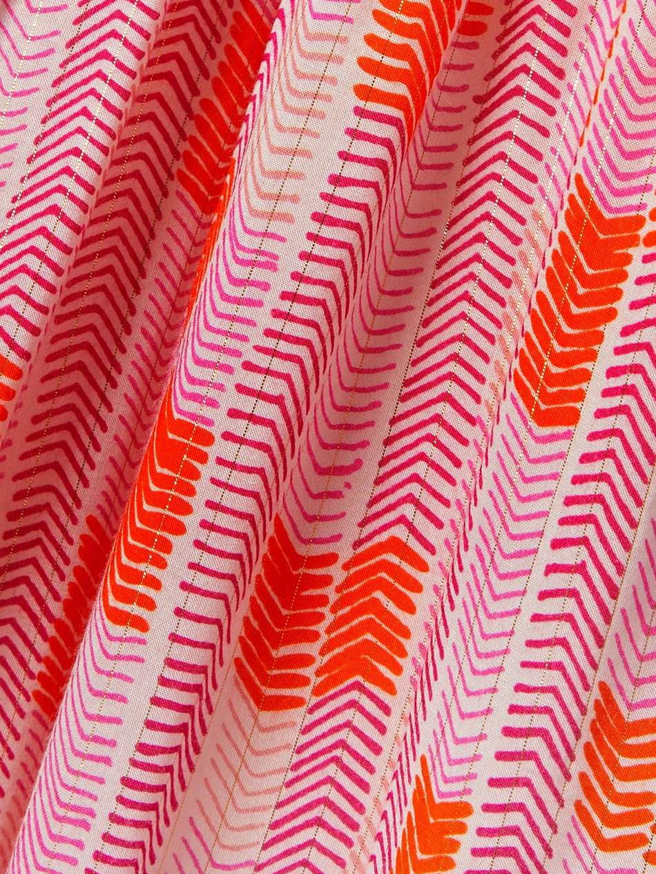 gigi halterneck cutout printed lenzing™ ecovero™-blend midi dress