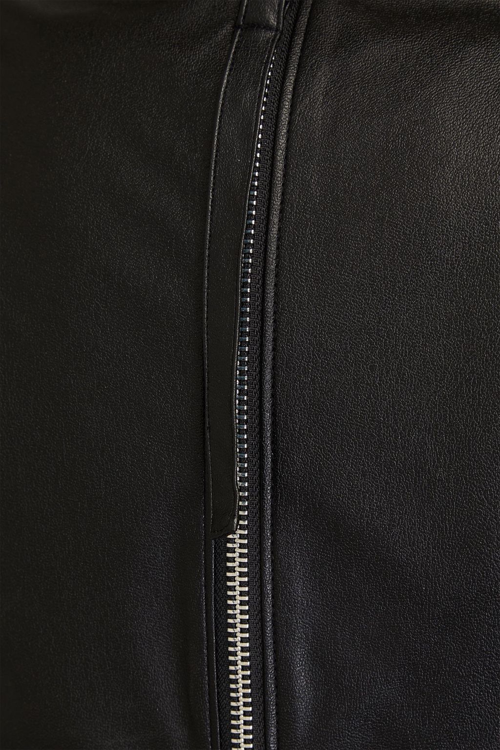 HELMUT LANG بلوزة من الجلد الصناعي
