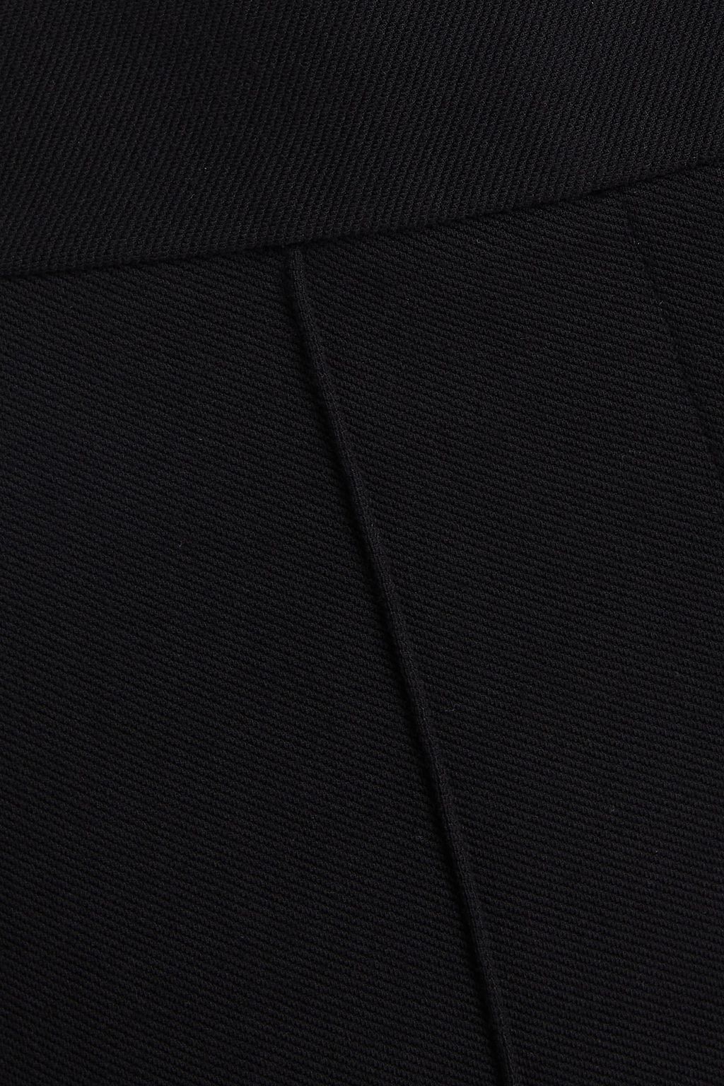 HELMUT LANG بنطلون قصير من التويل بقصة بوت كت