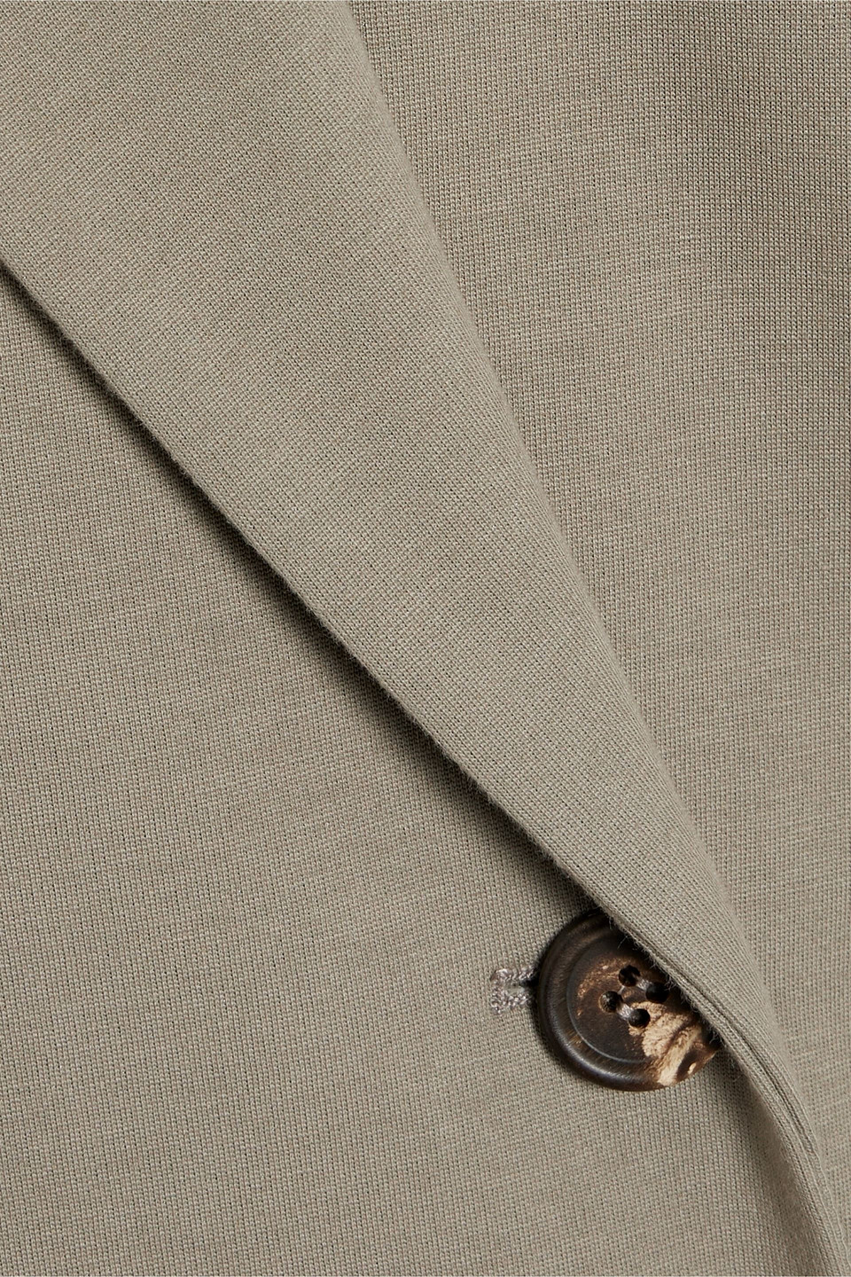Brunello Cucinelli Double-breasted Cotton-blend Blazer In Sage Green