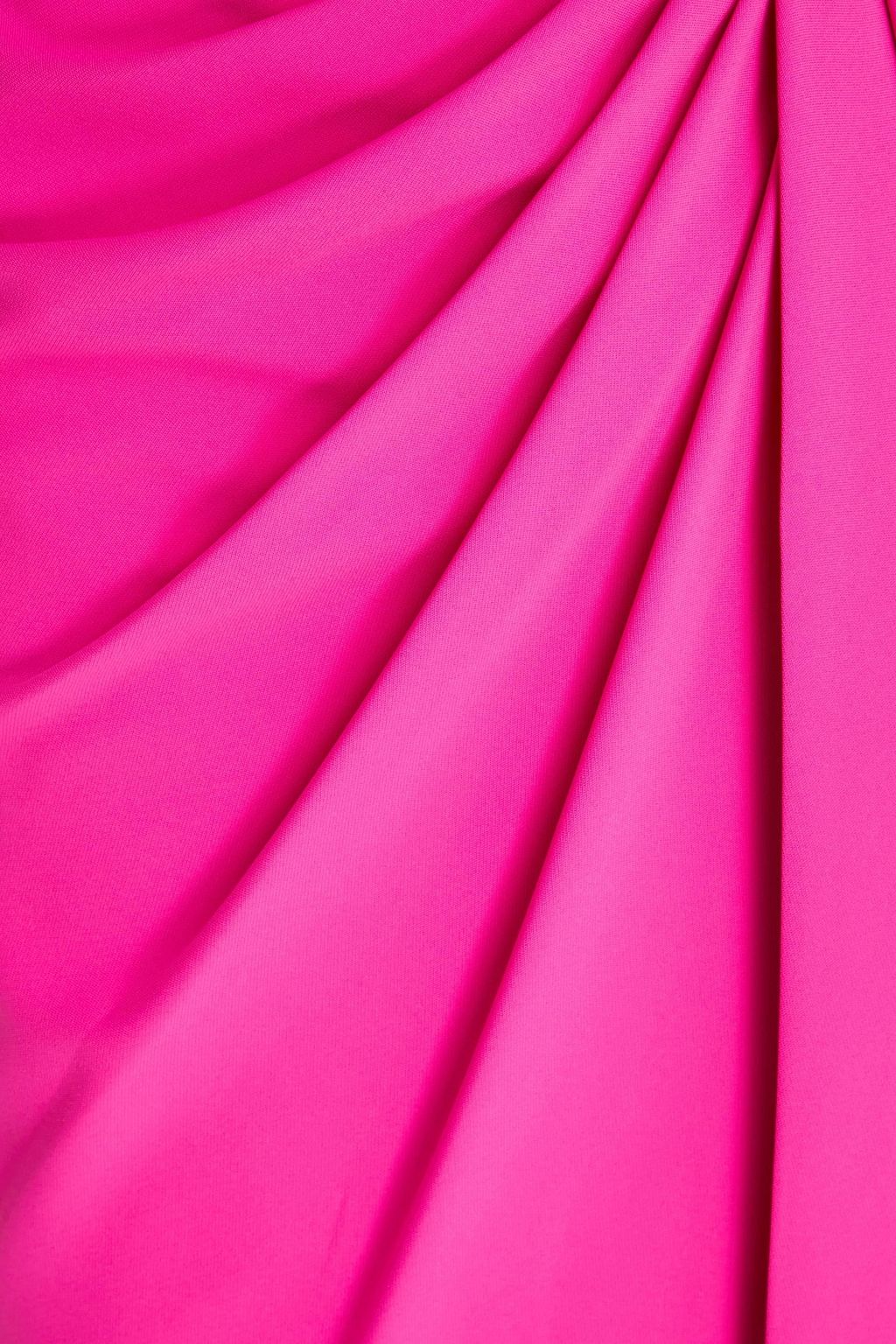 ZUHAIR MURAD Cutout draped crepe gown