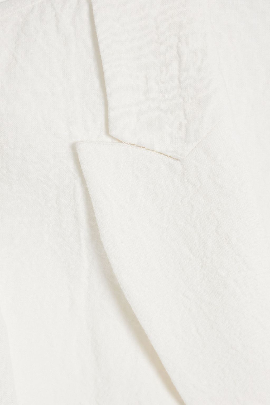 BRUNELLO CUCINELLI Bead-embellished linen blazer