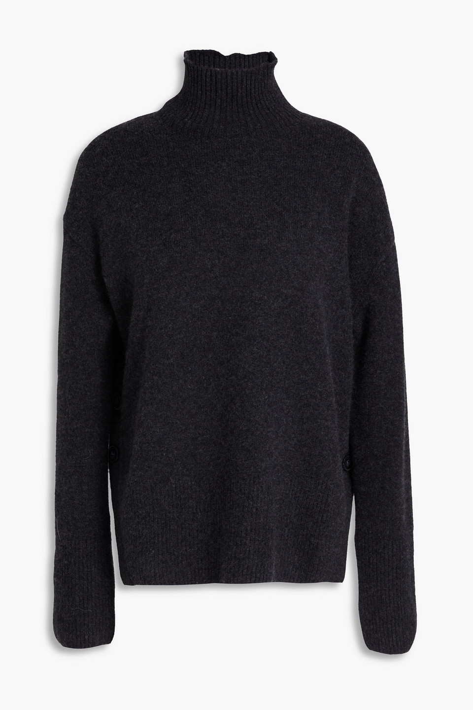 Naadam Cashmere Turtleneck Jumper In Grey