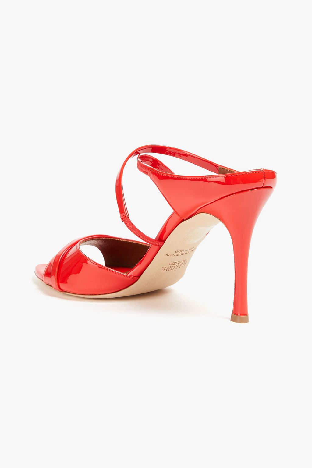 MALONE SOULIERS 페이턴트 가죽 샌들