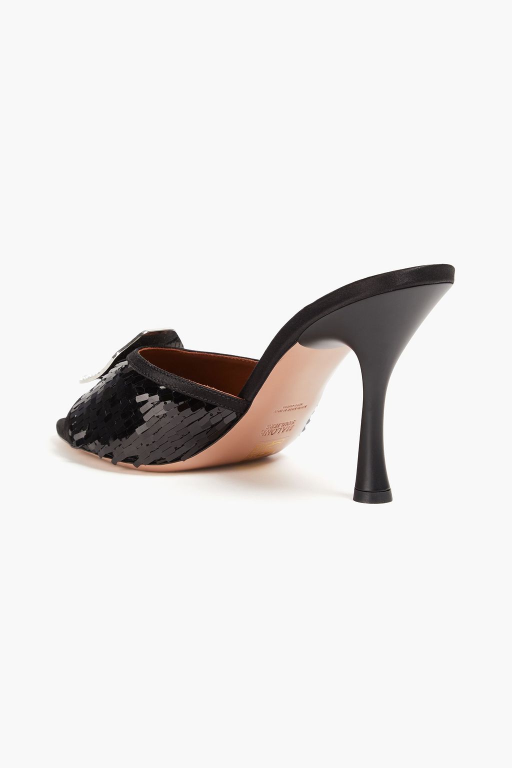MALONE SOULIERS 조시아 90 장식 디테일 메쉬 샌들