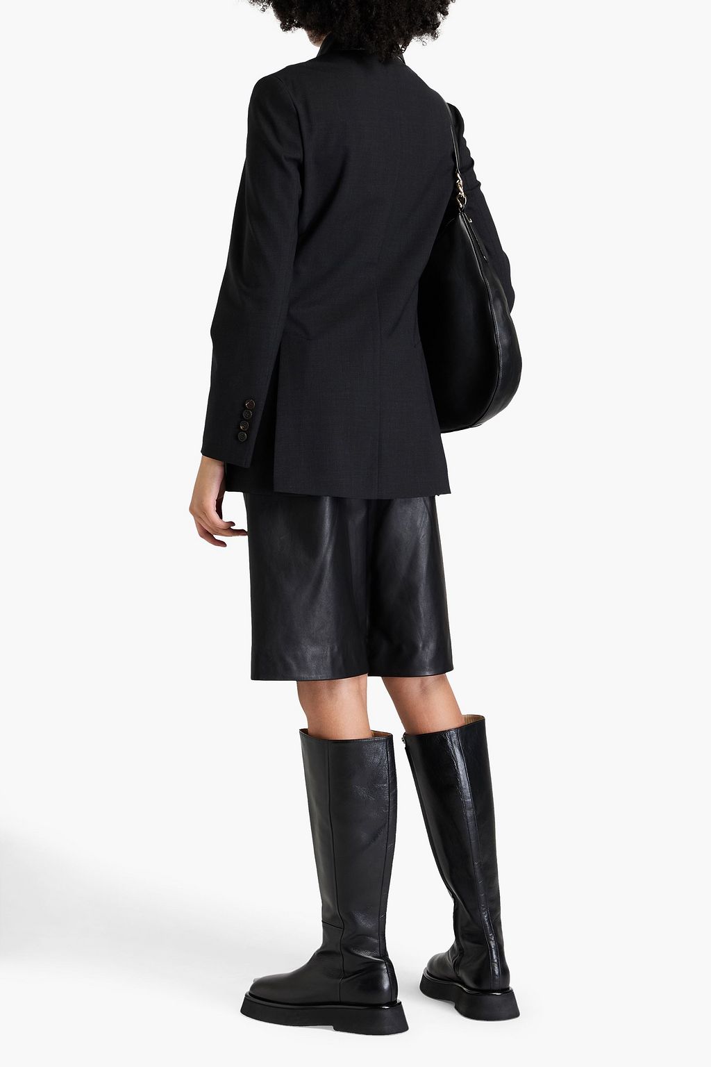 BRUNELLO CUCINELLI Blazer aus einer Wollmischung mit Zierperlen
