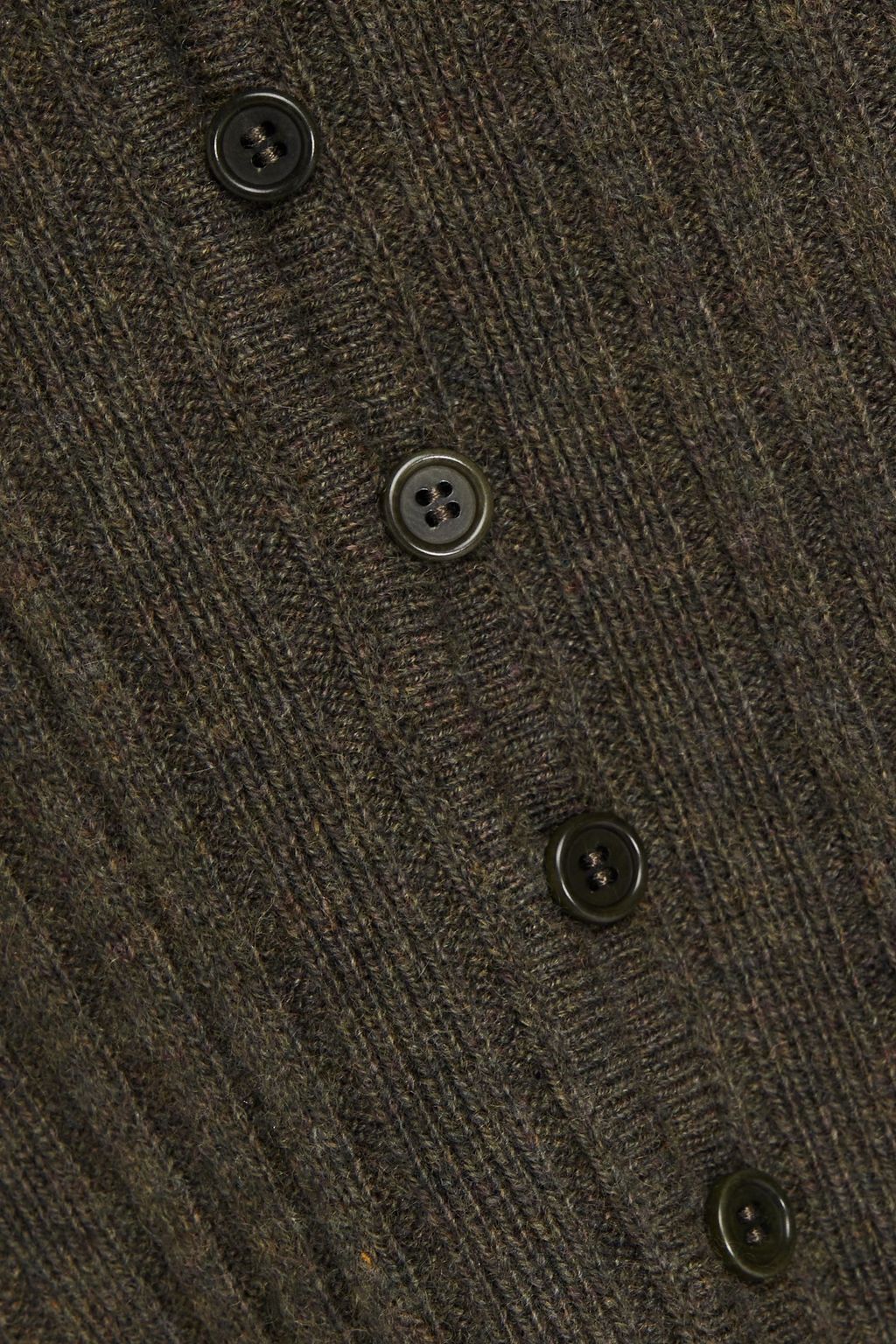 NAADAM Mélange wool and cashmere-blend cardigan
