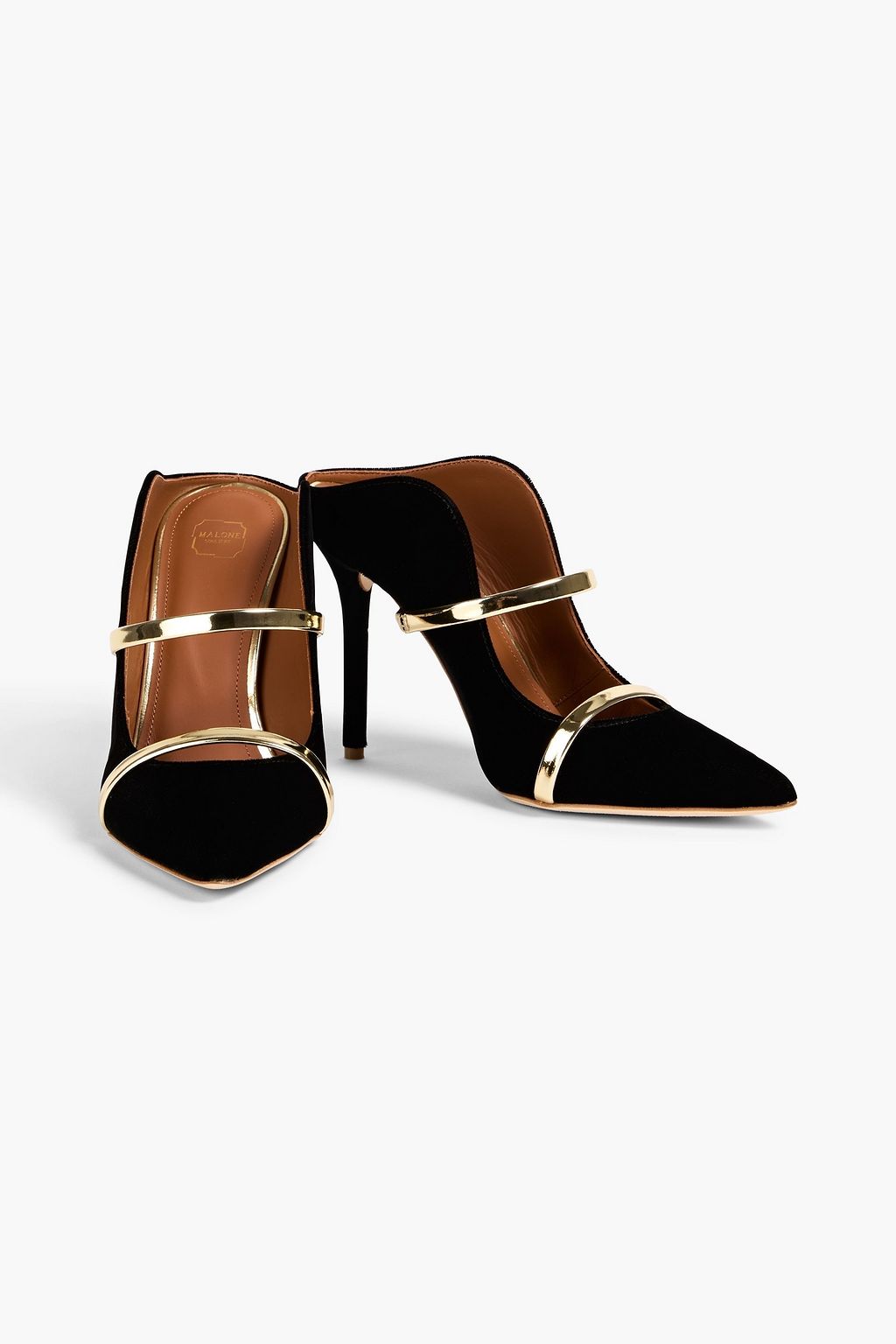 MALONE SOULIERS 모린 100 벨벳 뮬