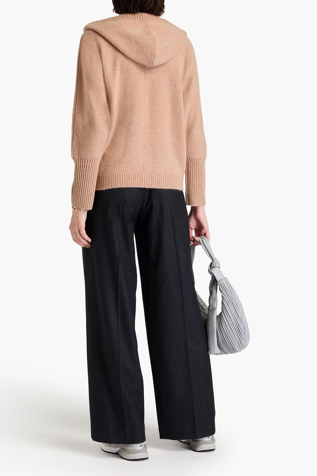 NAADAM Cashmere hooded cardigan