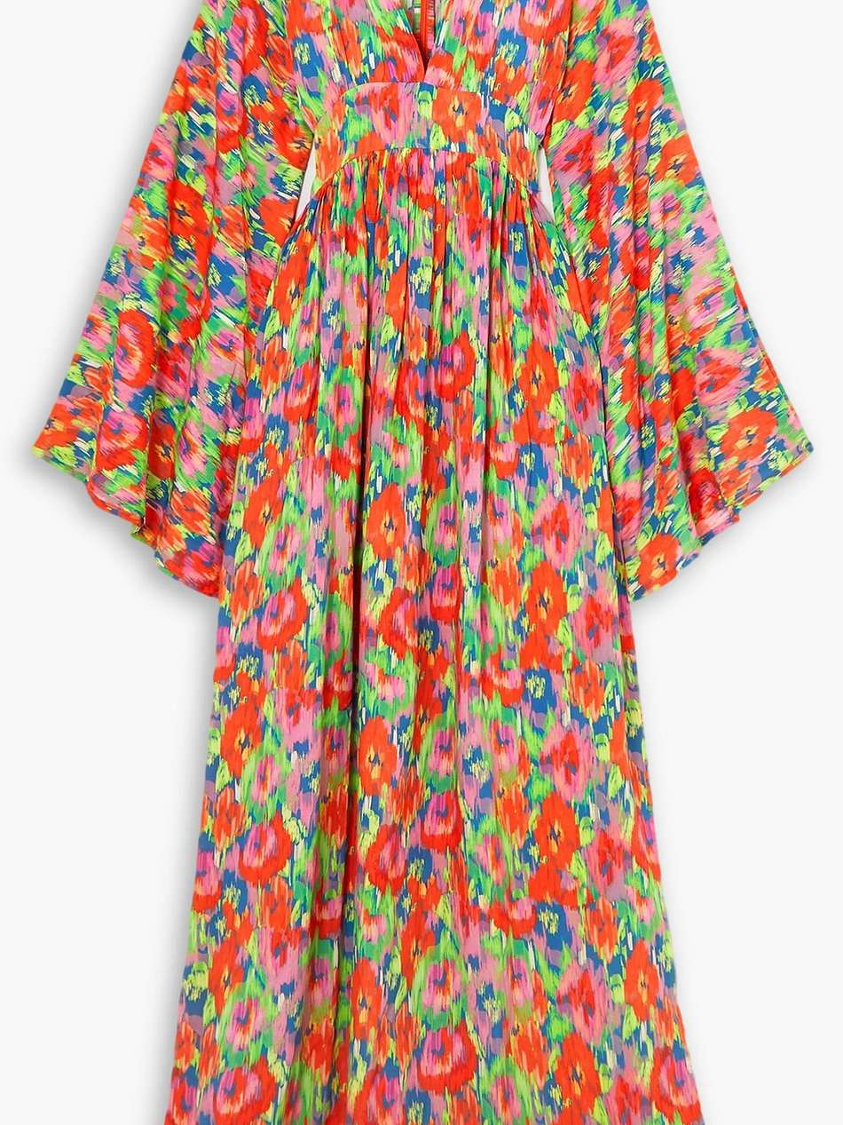 janis floral-print lyocell maxi dress