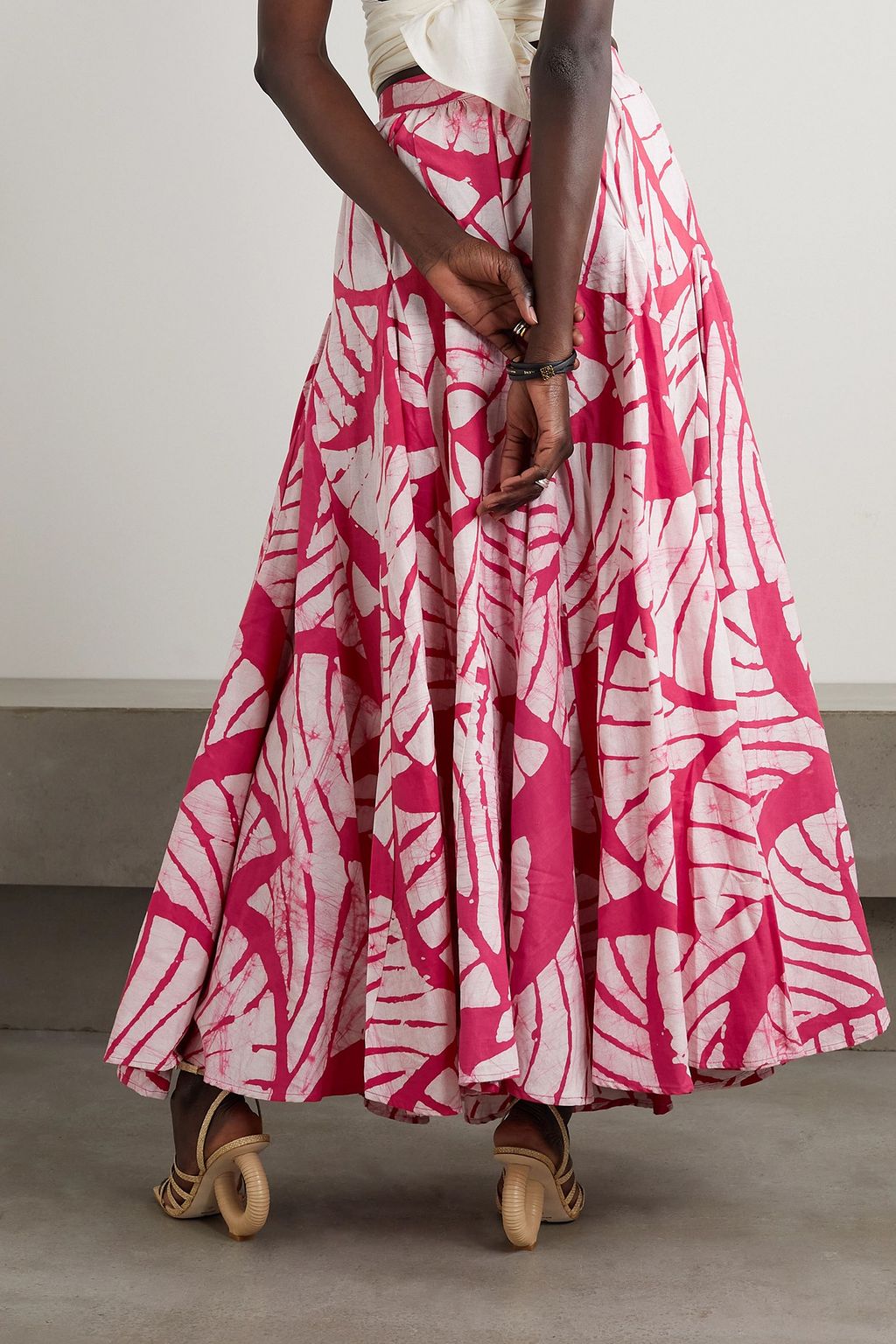 STUDIO 189 Alicia printed cotton maxi skirt