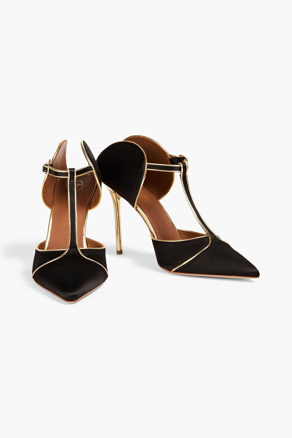 MALONE SOULIERS Imogen 100 satin mules