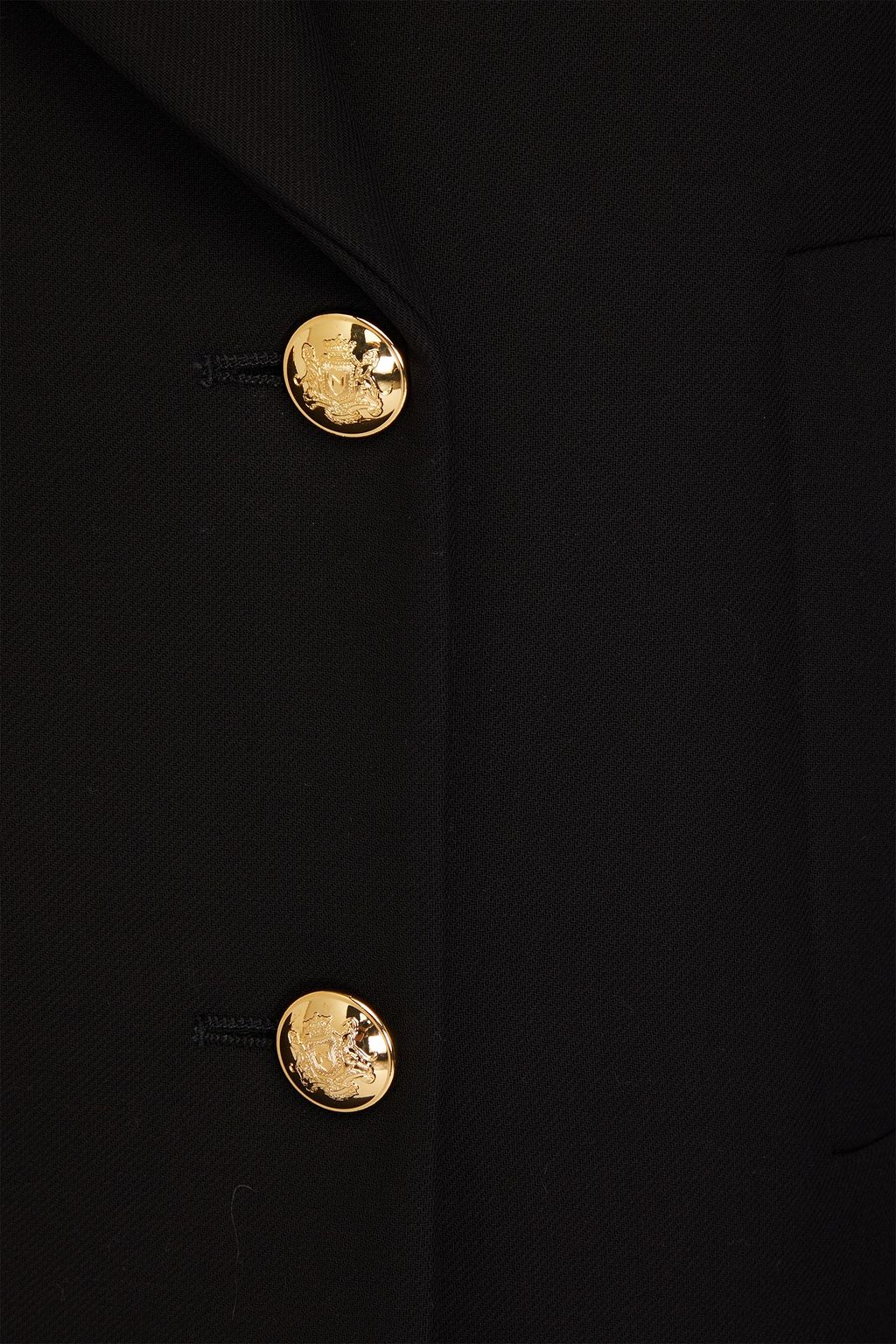 NILI LOTAN Cleophee double-breasted cotton-twill coat