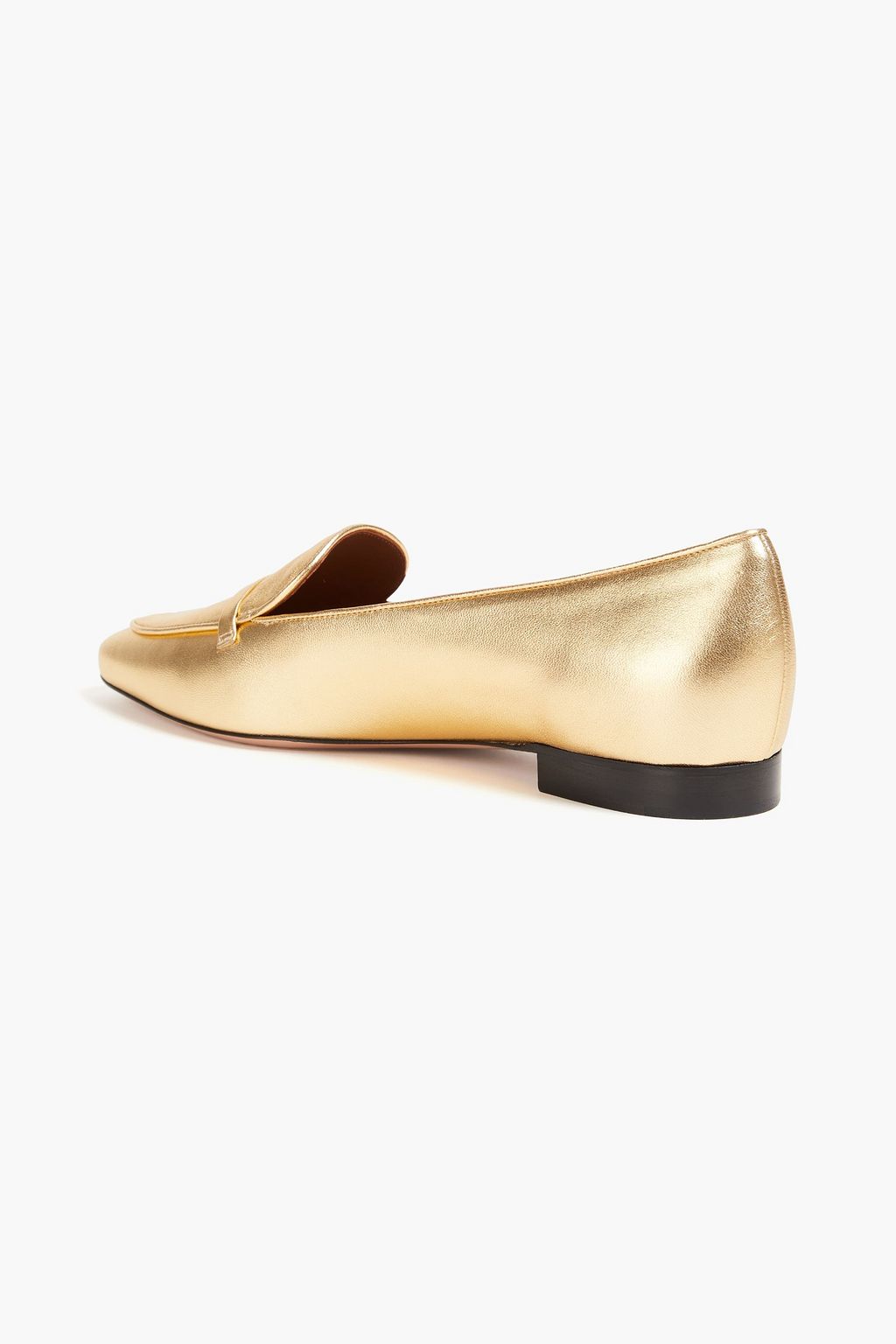 MALONE SOULIERS حذاء لوفر "بروني" بلون لامع