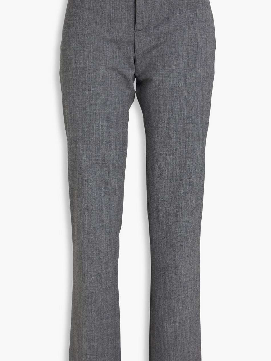 evan tweed slim-leg pants