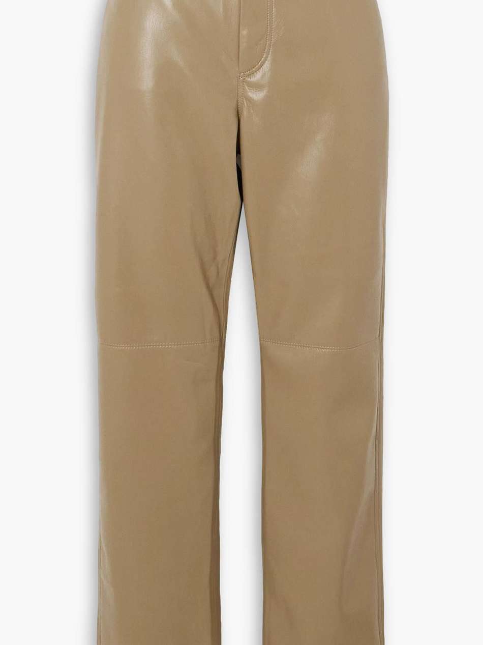 vinni cropped okobor straight-leg pants