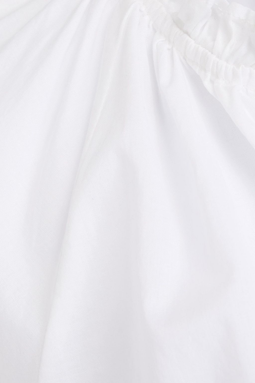 VERONICA BEARD Ruffled cotton top