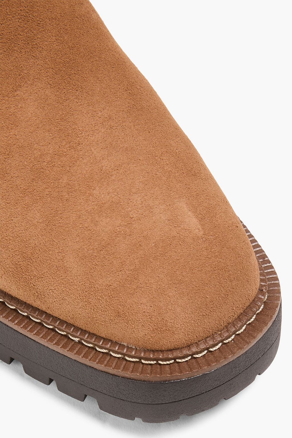 SAM EDELMAN حذاء بوت تشيلسي مصنوع من جلد السويد