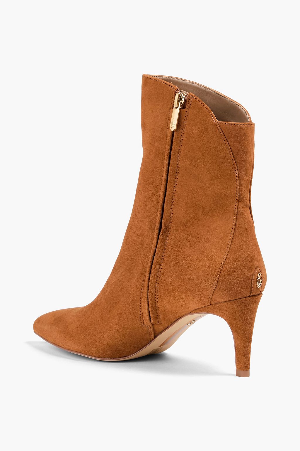 SAM EDELMAN بوت بطول الكاحل من جلد السويد