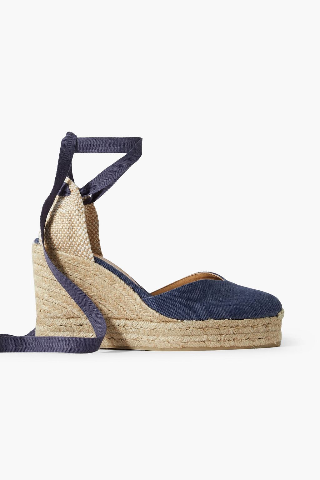 CASTANER Chiara 80 canvas wedge espadrilles THE OUTNET