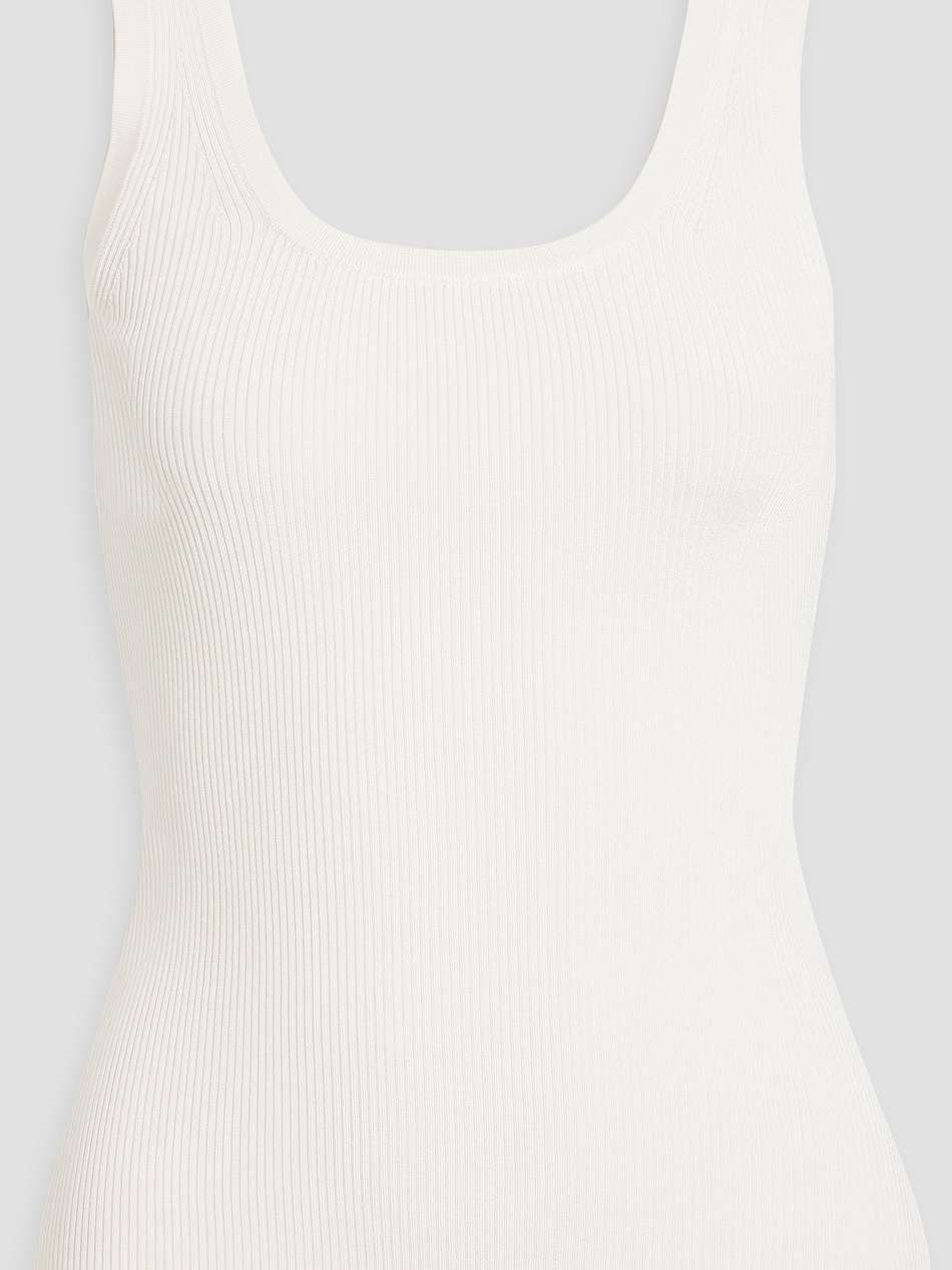 ribbed-knit tank