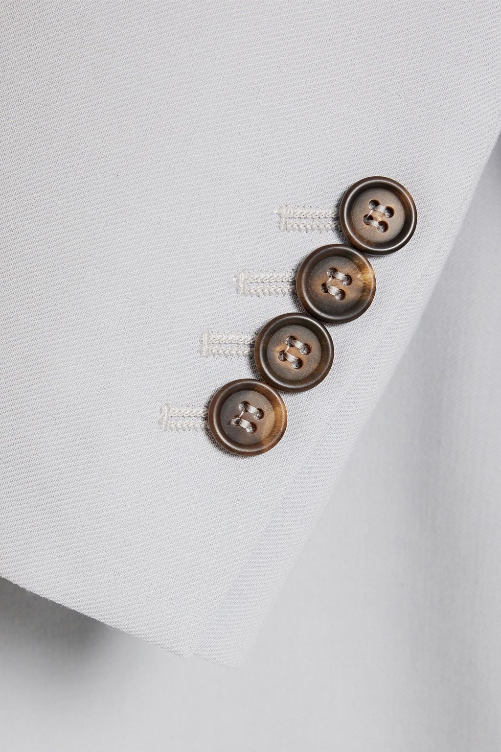 BRUNELLO CUCINELLI Double-breasted twill blazer