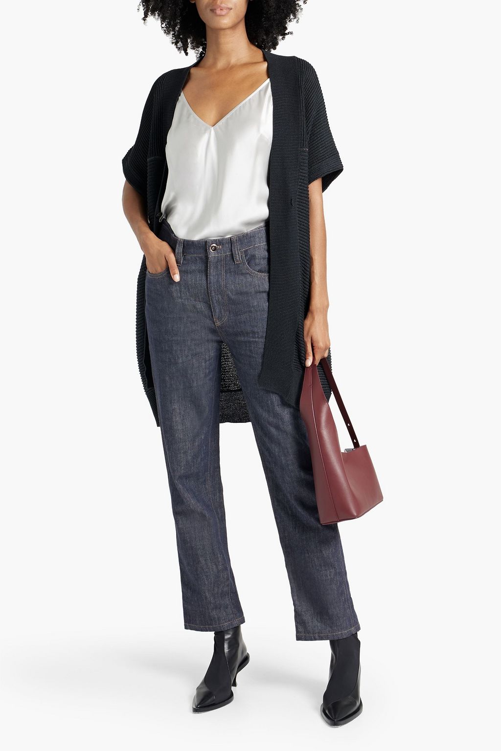 BRUNELLO CUCINELLI Ribbed cotton cardigan