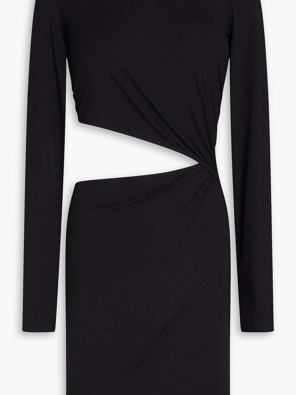 + n°21 sue cutout stretch-modal mini dress
