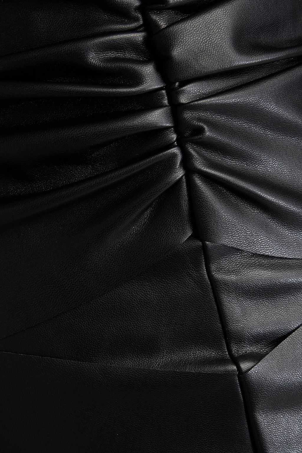 N°21 X WOLFORD + N°21 Loredana drapierte Leggings aus veganem Leder