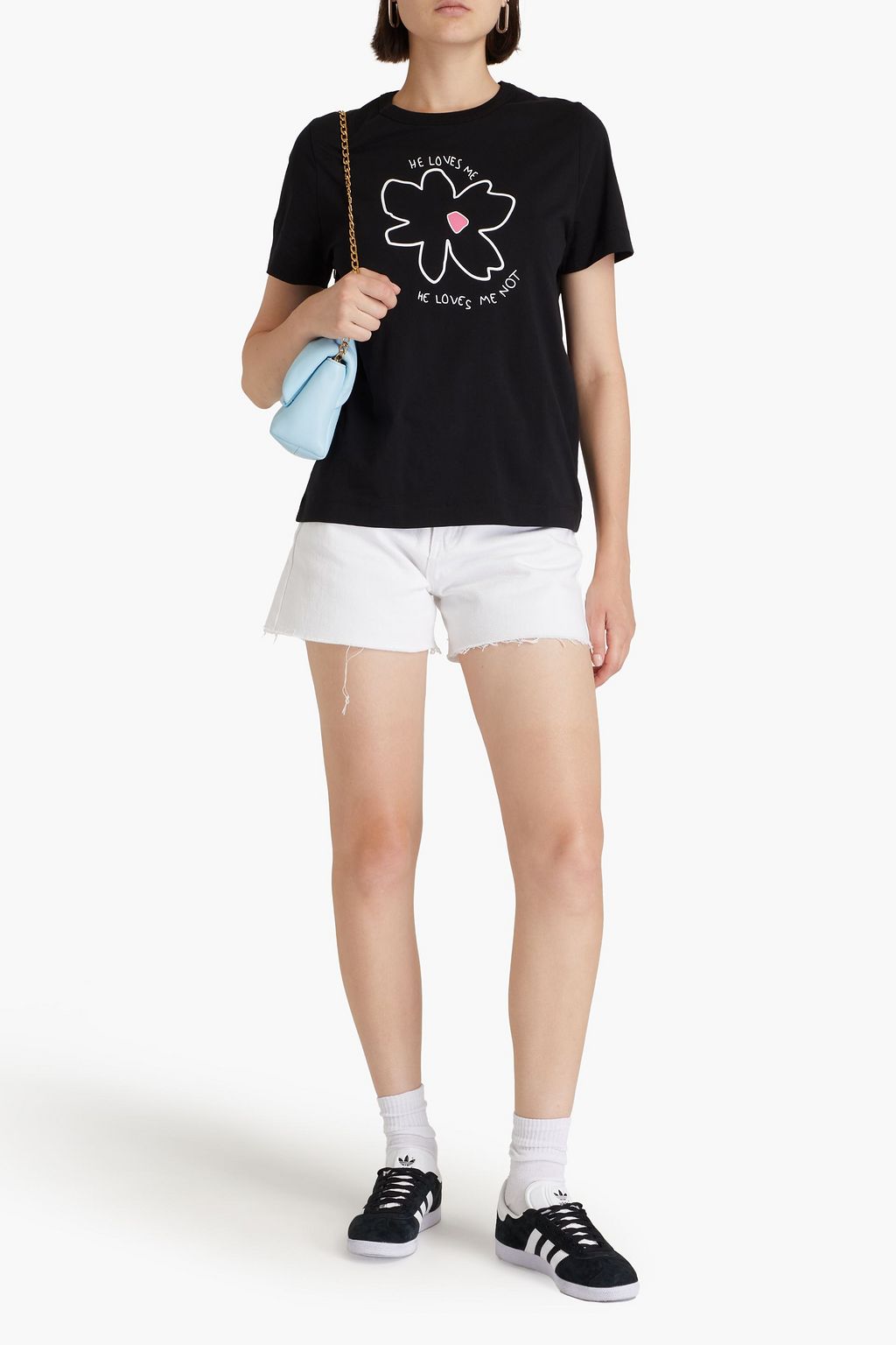 CHINTI & PARKER Printed cotton-jersey T-shirt