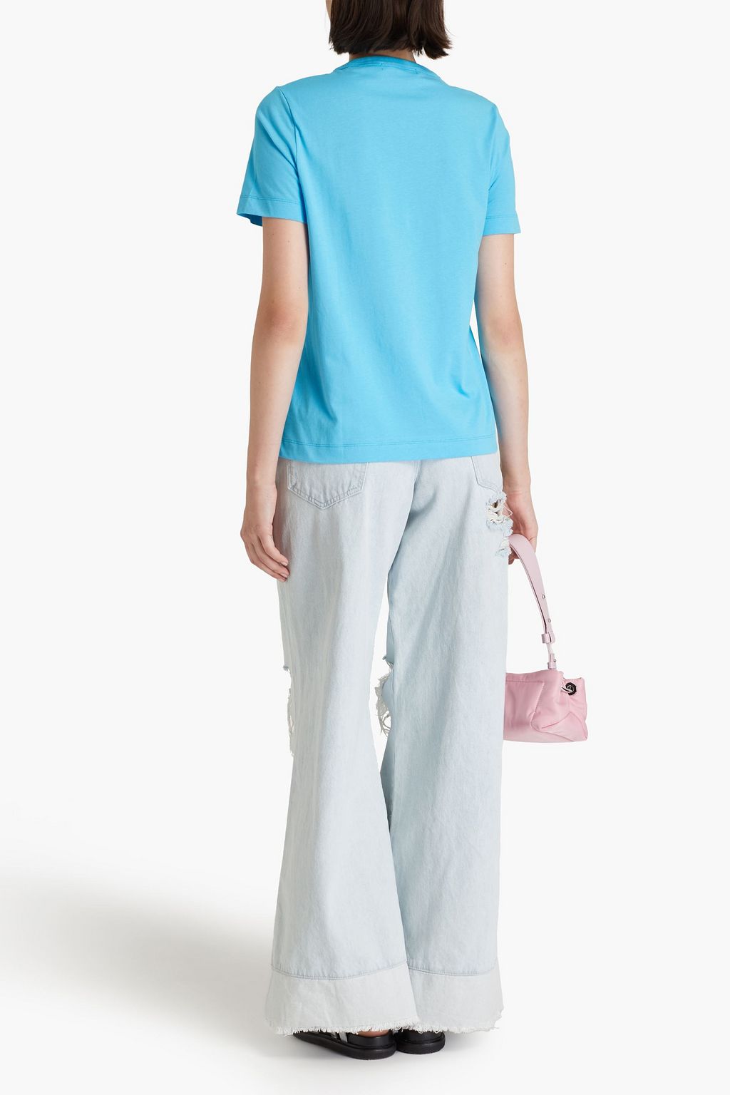 CHINTI & PARKER Printed cotton-jersey T-shirt