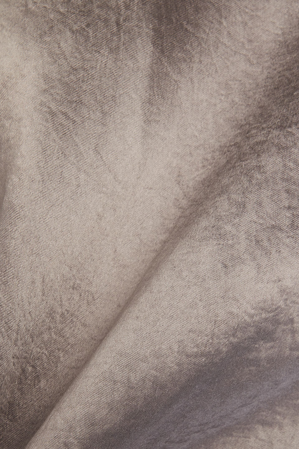 Tibi Satin-twill Top In Gray